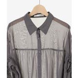 キラキラドロストシアーシャツ | MAJESTIC LEGON  | 詳細画像34 