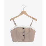 バイカラーフリルトリムビスチェ | MAJESTIC LEGON  | 詳細画像18 