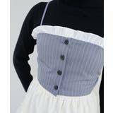 バイカラーフリルトリムビスチェ | MAJESTIC LEGON  | 詳細画像8 