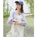 オープンショルダーショートシャツ | MAJESTIC LEGON | 詳細画像34