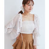 キャミセットフリルブラウス | MAJESTIC LEGON  | 詳細画像17 