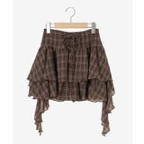 サイドラッフルティアードミニスカパン | MAJESTIC LEGON | 詳細画像27