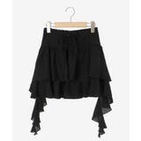 サイドラッフルティアードミニスカパン | MAJESTIC LEGON | 詳細画像28