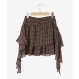 サイドラッフルティアードミニスカパン | MAJESTIC LEGON | 詳細画像29