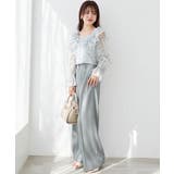 センタープレスタックワイドパンツ | MAJESTIC LEGON  | 詳細画像19 