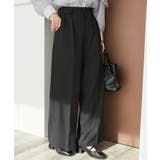 センタープレスタックワイドパンツ | MAJESTIC LEGON  | 詳細画像31 