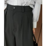 センタープレスタックワイドパンツ | MAJESTIC LEGON  | 詳細画像33 