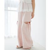 スリットビジュースウェットパンツ | MAJESTIC LEGON  | 詳細画像16 