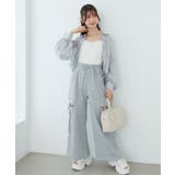 スリットビジュースウェットパンツ | MAJESTIC LEGON  | 詳細画像24 