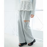 スリットビジュースウェットパンツ | MAJESTIC LEGON  | 詳細画像32 