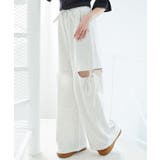 スリットビジュースウェットパンツ | MAJESTIC LEGON  | 詳細画像6 