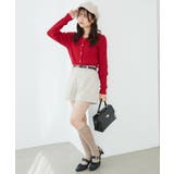 ベルト付きショートパンツ | MAJESTIC LEGON  | 詳細画像17 