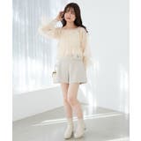 ベルト付きショートパンツ | MAJESTIC LEGON  | 詳細画像19 