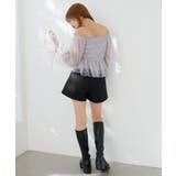 ベルト付きショートパンツ | MAJESTIC LEGON  | 詳細画像36 