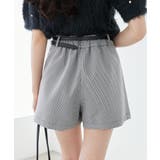 ベルト付きショートパンツ | MAJESTIC LEGON  | 詳細画像7 