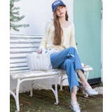 ◎レースベルトセット裾リボンデニム | MAJESTIC LEGON  | 詳細画像14 