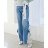 ◎レースベルトセット裾リボンデニム | MAJESTIC LEGON  | 詳細画像20 