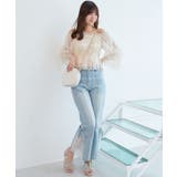 ◎レースベルトセット裾リボンデニム | MAJESTIC LEGON  | 詳細画像34 