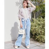 ◎レースベルトセット裾リボンデニム | MAJESTIC LEGON  | 詳細画像39 