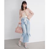 ◎レースベルトセット裾リボンデニム | MAJESTIC LEGON  | 詳細画像42 