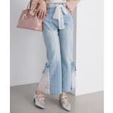 ◎レースベルトセット裾リボンデニム | MAJESTIC LEGON  | 詳細画像46 