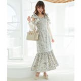 フリルリボン肩あきワンピース | MAJESTIC LEGON  | 詳細画像20 