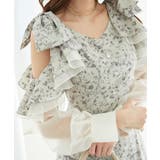 フリルリボン肩あきワンピース | MAJESTIC LEGON  | 詳細画像24 