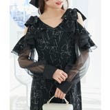 フリルリボン肩あきワンピース | MAJESTIC LEGON  | 詳細画像28 