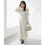 フリルリボン肩あきワンピース | MAJESTIC LEGON  | 詳細画像3 