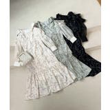 フリルリボン肩あきワンピース | MAJESTIC LEGON  | 詳細画像33 