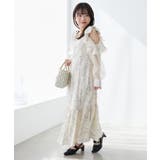 フリルリボン肩あきワンピース | MAJESTIC LEGON  | 詳細画像4 