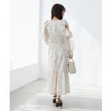 フリルリボン肩あきワンピース | MAJESTIC LEGON  | 詳細画像5 