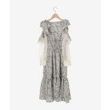 フリルリボン肩あきワンピース | MAJESTIC LEGON  | 詳細画像50 