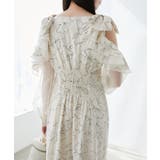 フリルリボン肩あきワンピース | MAJESTIC LEGON  | 詳細画像9 