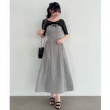 トップスセットデコルテオープンワンピ | MAJESTIC LEGON  | 詳細画像14 