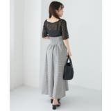 トップスセットデコルテオープンワンピ | MAJESTIC LEGON  | 詳細画像27 