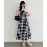 トップスセットデコルテオープンワンピ | MAJESTIC LEGON  | 詳細画像28 