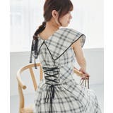 チョーカーセットビッグカラーワンピース | MAJESTIC LEGON  | 詳細画像11 