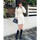 ケーブルショートカーデセットワンピ | MAJESTIC LEGON  | 詳細画像11 