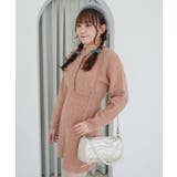 ケーブルショートカーデセットワンピ | MAJESTIC LEGON  | 詳細画像16 