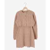 ケーブルショートカーデセットワンピ | MAJESTIC LEGON  | 詳細画像29 