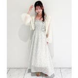 フリルショルダーレースアップワンピ | MAJESTIC LEGON  | 詳細画像14 