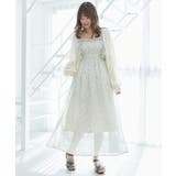 フリルショルダーレースアップワンピ | MAJESTIC LEGON  | 詳細画像20 