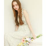 フリルショルダーレースアップワンピ | MAJESTIC LEGON  | 詳細画像33 