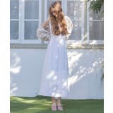 フリルショルダーレースアップワンピ | MAJESTIC LEGON  | 詳細画像38 