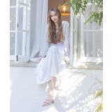 フリルショルダーレースアップワンピ | MAJESTIC LEGON  | 詳細画像39 