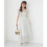 フリルショルダーレースアップワンピ | MAJESTIC LEGON  | 詳細画像4 