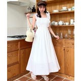 フリルショルダーレースアップワンピ | MAJESTIC LEGON  | 詳細画像42 