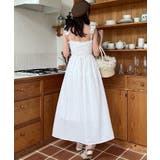 フリルショルダーレースアップワンピ | MAJESTIC LEGON  | 詳細画像43 