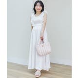 フリルショルダーレースアップワンピ | MAJESTIC LEGON  | 詳細画像48 